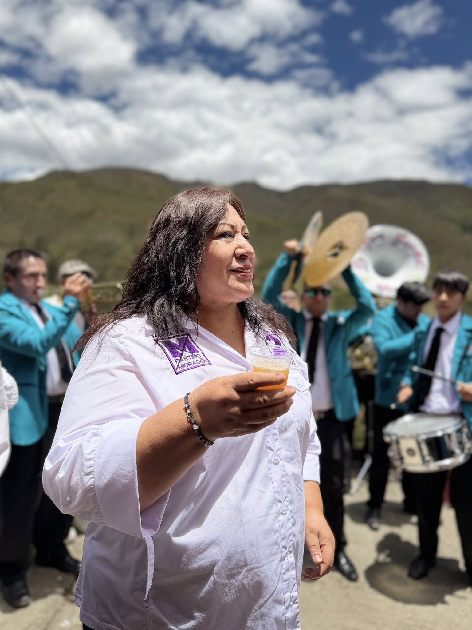 Lilia Salcedo Matos - Presidenta del Partido Morado